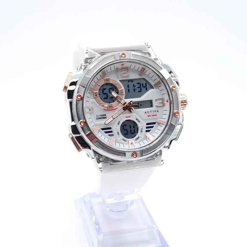 Invicta Activa Virtux ACW8118-002 White Sport Watch 51mm New